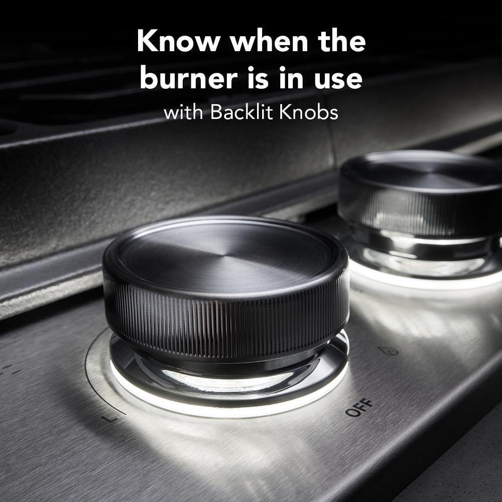 KCGK736SJP KitchenAid® 36 in. Gas Cooktop with 5 Burners and Integrated Wok Grate