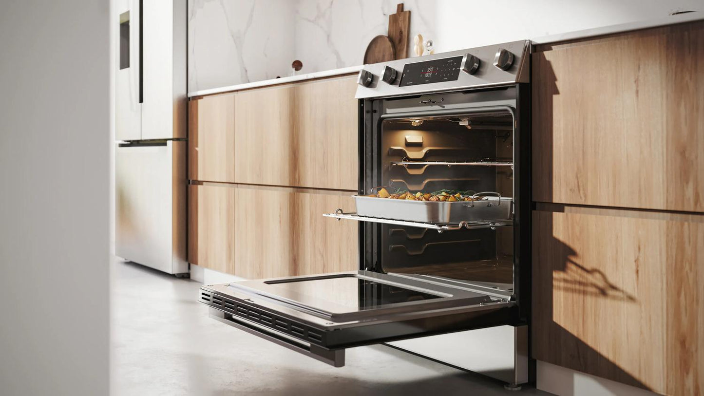 Bosch HEF1050MU 100 Series, Freestanding electric cooker, 30'', Stainless steel