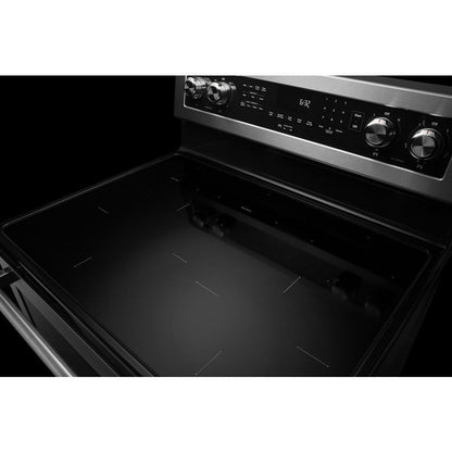 Kitchenaid KFEG504KPS 30-Inch 5 Element Electric Convection Range with PrintShield™ Finish
