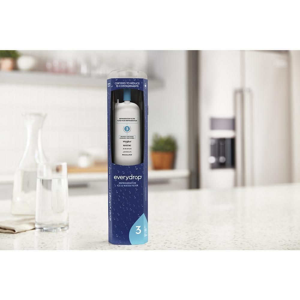 Kitchenaid EDR3RXD1 everydrop® Refrigerator Water Filter 3 - EDR3RXD1 (Pack of 1)