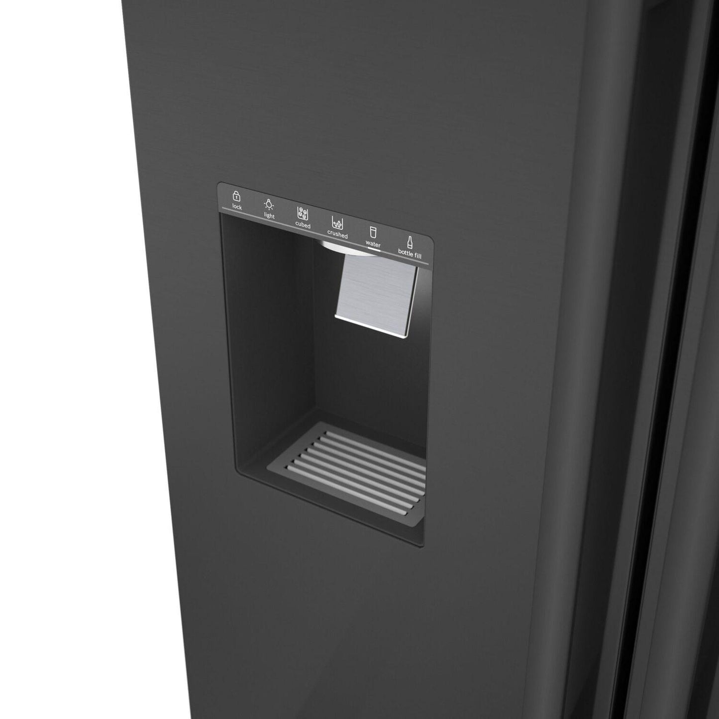 Bosch B36FD50SNB 500 Series French Door Bottom Mount Refrigerator 36" Black Stainless Steel, Total No Frost