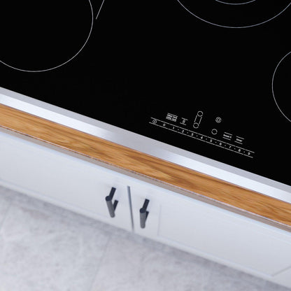 Bosch NET8069SUC 800 Series Electric Cooktop 30" Black, surface mount with frame