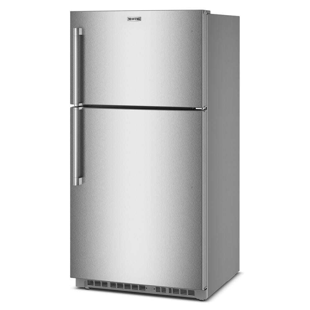 Maytag MRTX5121TZ 33-Inch Wide Top-Freezer Refrigerator with Garage Mode-21 Cu. Ft.