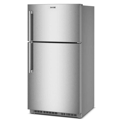 Maytag MRTX5121TZ 33-Inch Wide Top-Freezer Refrigerator with Garage Mode-21 Cu. Ft.