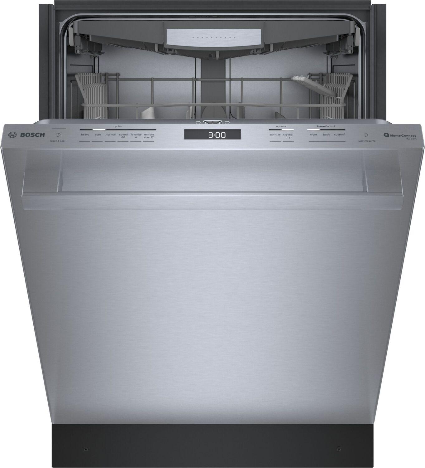 Bosch 800 Series Dishwasher 24" Stainless steel SHX78CM5N