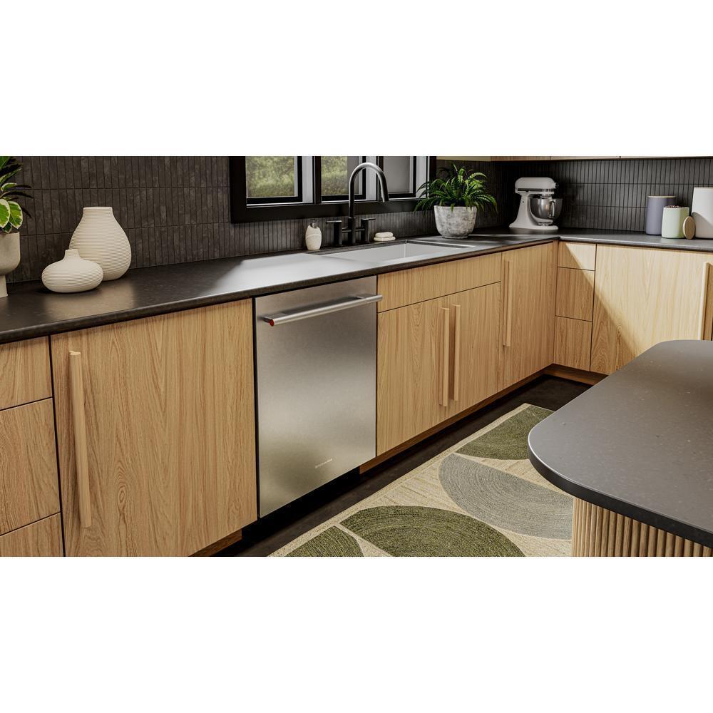 Kitchenaid KDTS434SPS 360(degree) Max Jets™ Third Rack Dishwasher with Stemware Shield and Stemware Clips, 44 dBA