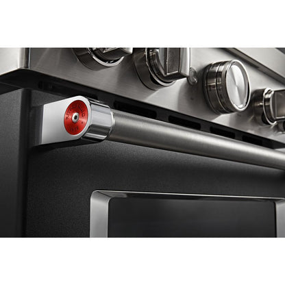 Whirlpool W11368841RE KitchenAid Commercial-Style Range Handle Medallion Kit - Red (Includes Two Medallions, Screws, and One 1/8-IN Hex Wrench)