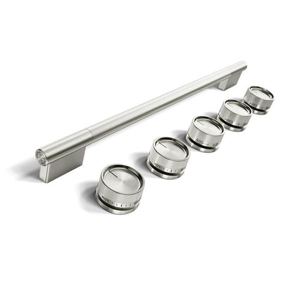 Kitchenaid W11773966 Stainless Steel Handle and Knob Hardware Accessory Kit for KitchenAid® Slide-In ConvectionRange