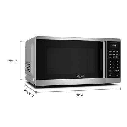 Whirlpool WMCS4321TZ 1.1 cu. ft. Countertop Microwave with Sensor Cooking - 1000 watt