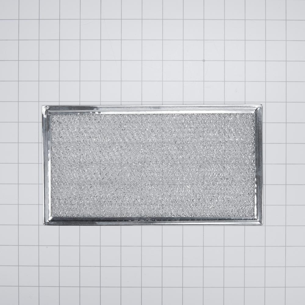 Whirlpool 8206229A Over-the-Range Microwave Grease Filter - Silver for Amana AMV1160VAW 1.6 cu. ft. OTR Microwave