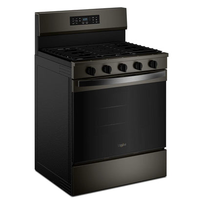 Whirlpool WFGS5730SV 30-inch Gas Range with Air Cooking Technology and EZ-2-Lift™ Hinged Grates