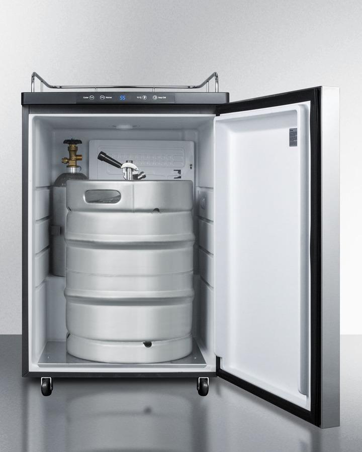 Summit SBC635MNKSSHH 24" Wide Kegerator