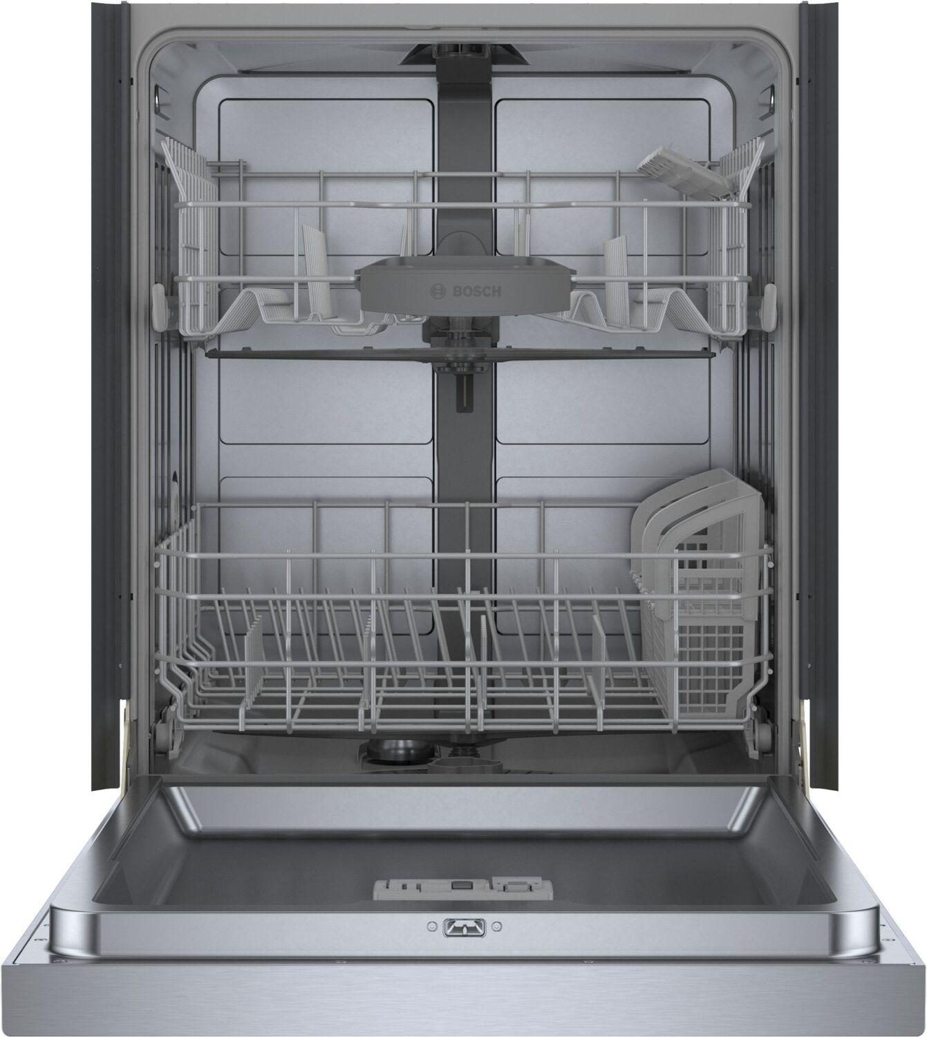 Bosch SHE4AEM5N 100 Plus Dishwasher 24" Stainless Steel Anti-fingerprint