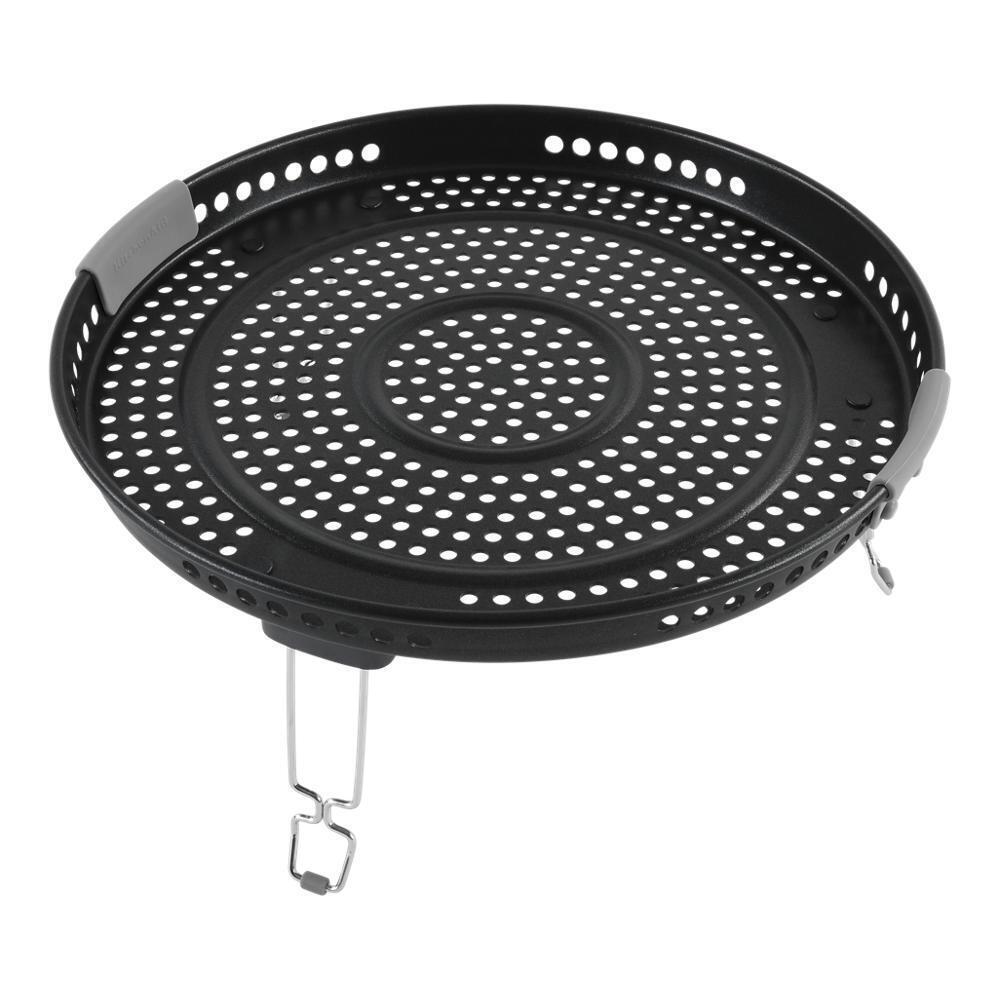 Maytag W11646741 KitchenAid Microwave Air Fry Basket - Stainless Steel for Model KMHC319KL (13.4-IN D X 5.6-IN H)
