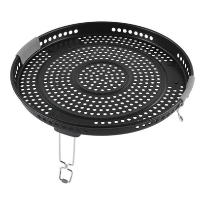 Maytag W11646741 KitchenAid Microwave Air Fry Basket - Stainless Steel for Model KMHC319KL (13.4-IN D X 5.6-IN H)