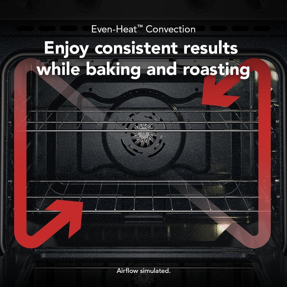 Kitchenaid KSES330SPS 5.3 Cu. Ft. Smart Slide-in Electric Range with Convection Cooking Modes