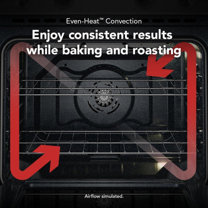 Kitchenaid KSES330SPS 5.3 Cu. Ft. Smart Slide-in Electric Range with Convection Cooking Modes