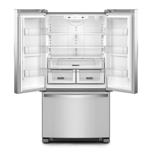 Whirlpool WRFF3036RZ 36-Inch Wide Full-Depth French Door Bottom Mount Refrigerator - 25 cu. ft.