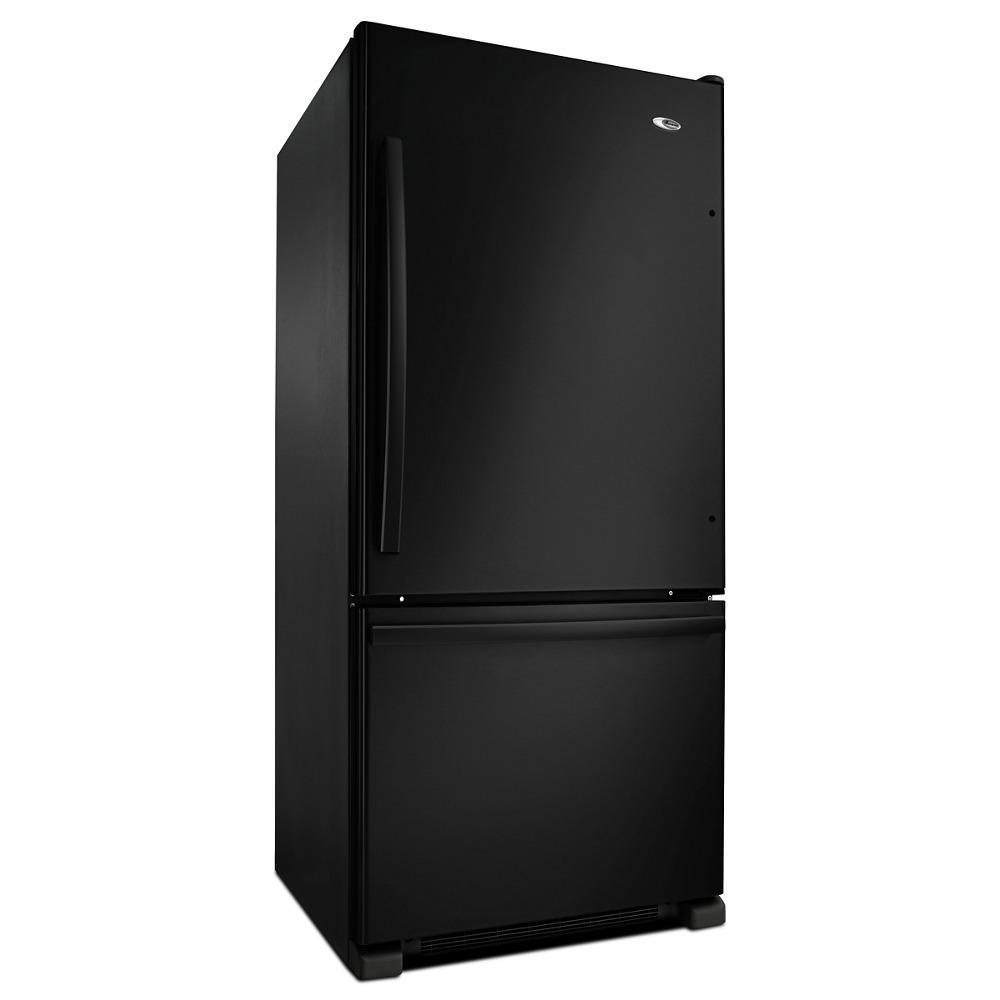 Amana ABB1924BRB 29-inch Wide Bottom-Freezer Refrigerator with EasyFreezer™ Pull-Out Drawer -- 18 cu. ft. Capacity