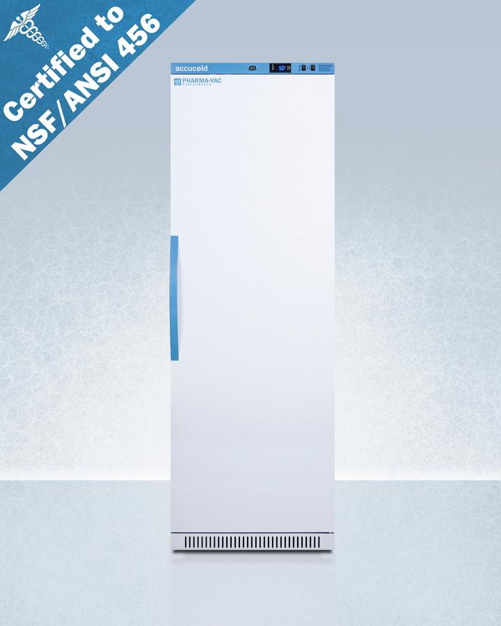 Summit ARS15PV456 15 CU.FT. Upright Vaccine Refrigerator, Certified To Nsf/ansi 456 Vaccine Storage Standard