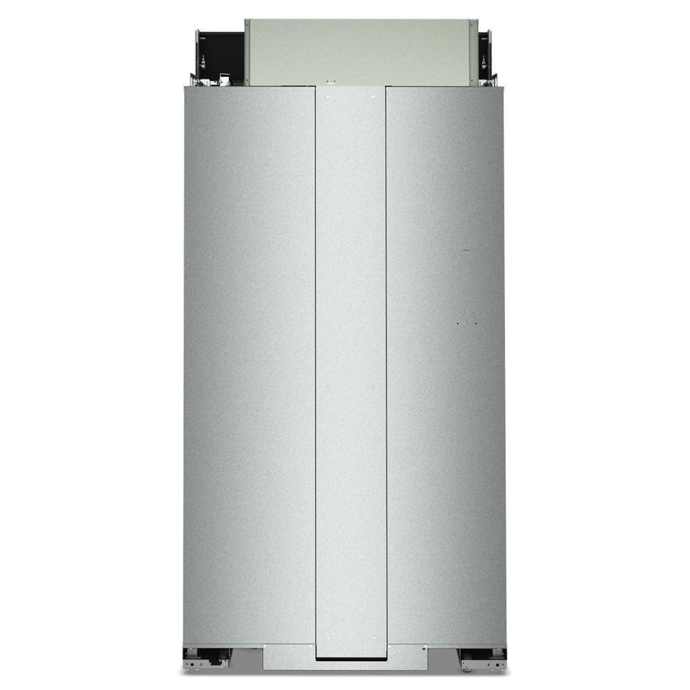 Kitchenaid KBSN742SJP 25.5 Cu. Ft. 42" Built-In Side-by-Side Refrigerator with Platinum Interior