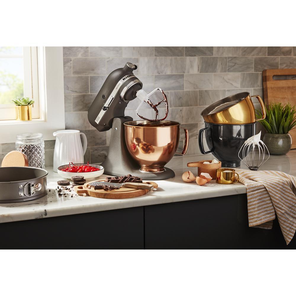 Kitchenaid KSM5SSBRG 5 Quart Tilt-Head Metallic Finish Stainless Steel Bowl