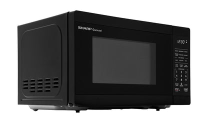 SMC0760KB Sharp 0.7 cu. ft. 700W Black Countertop Microwave Oven