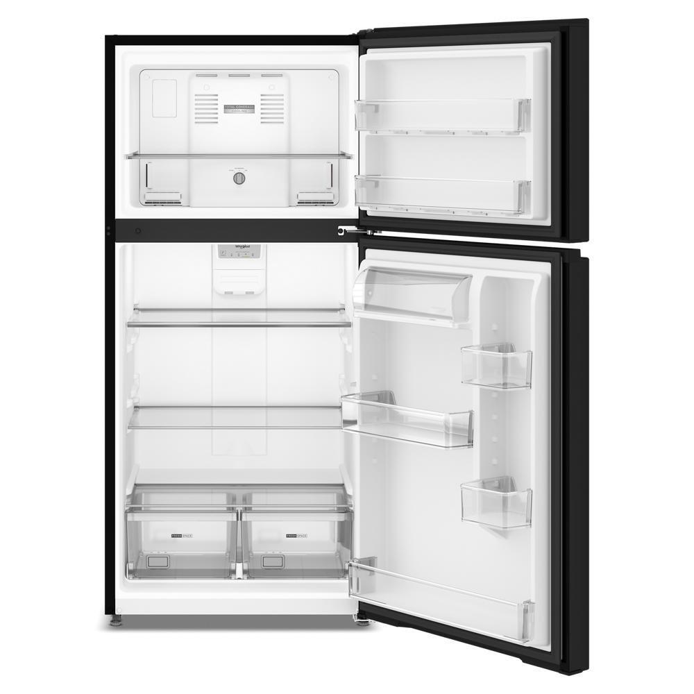 WRTX3319SB Whirlpool® 30-inch Wide Top Freezer Refrigerator with Total Coverage Cooling- 19 Cu. Ft.