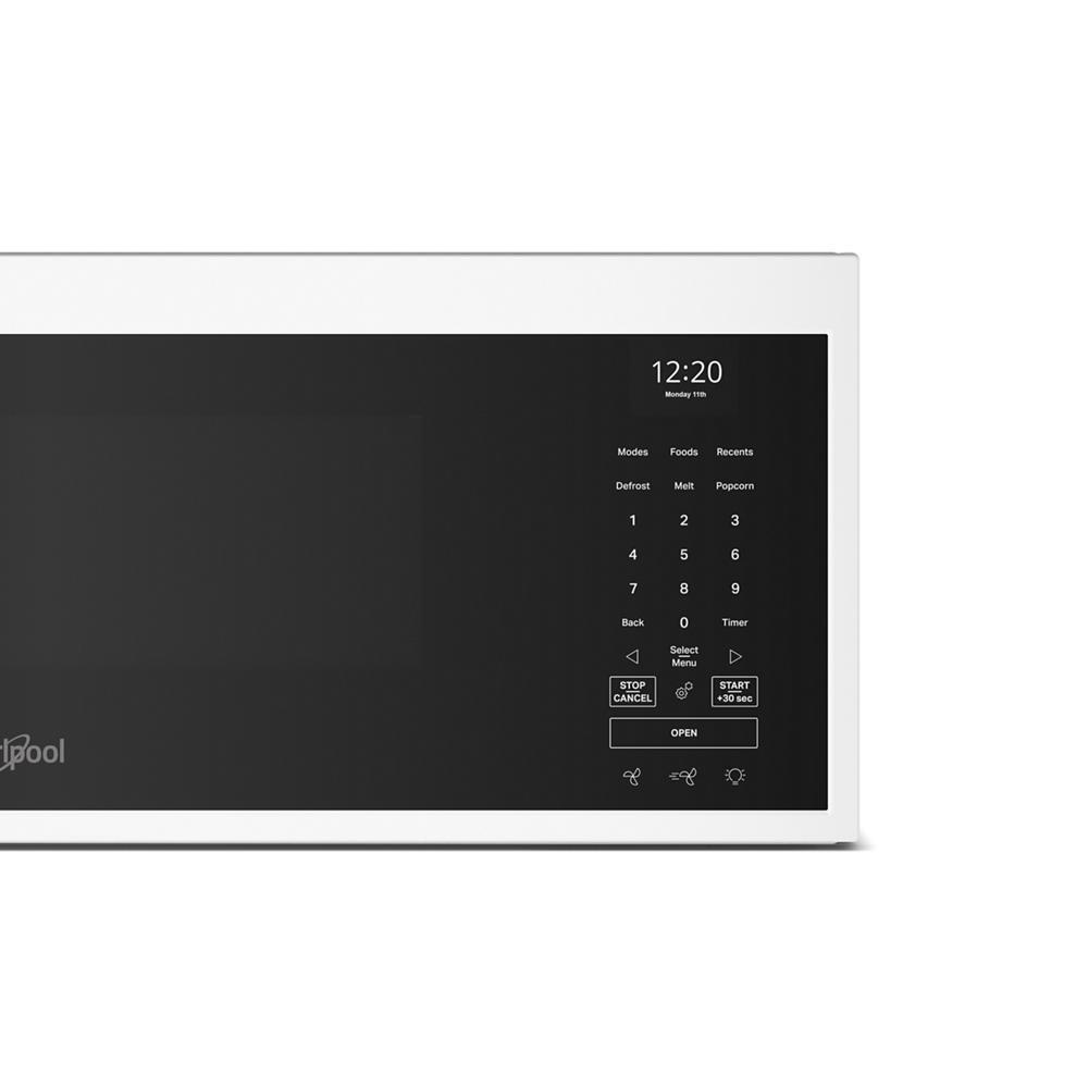 Whirlpool WMML5530RW 1.1 cu. ft. Smart Low Profile Microwave Hood Combination with 450 CRM 4-Speed Venting