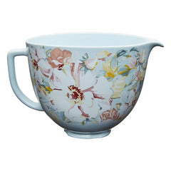 Kitchenaid KSM2CB5PWG 5 Quart White Gardenia Ceramic Bowl