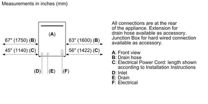 Bosch SHV53CM3N 300 Series, fully-integrated dishwasher, 24''