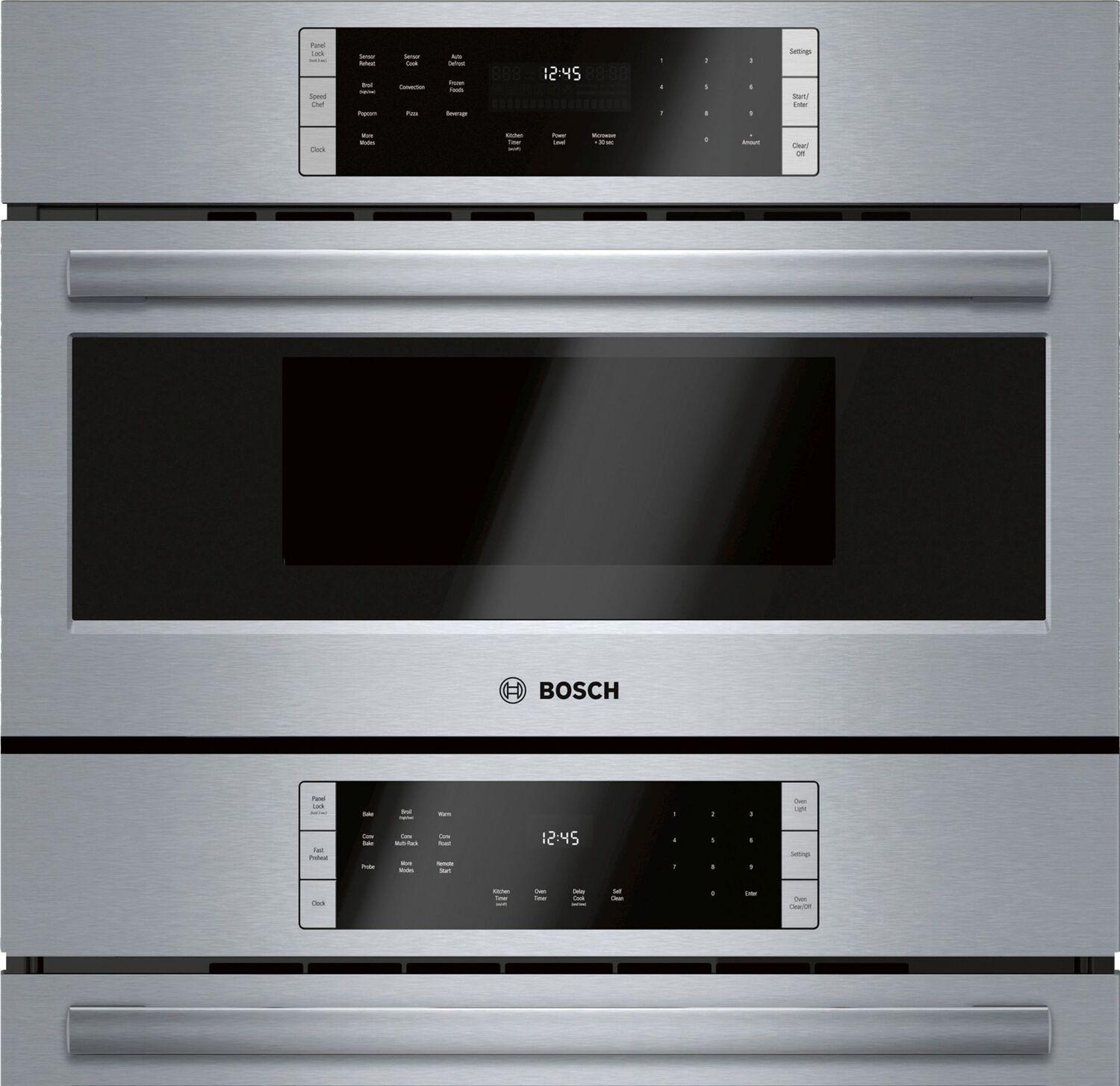 Bosch HBL8753UC 800 Series Combination Oven 30"