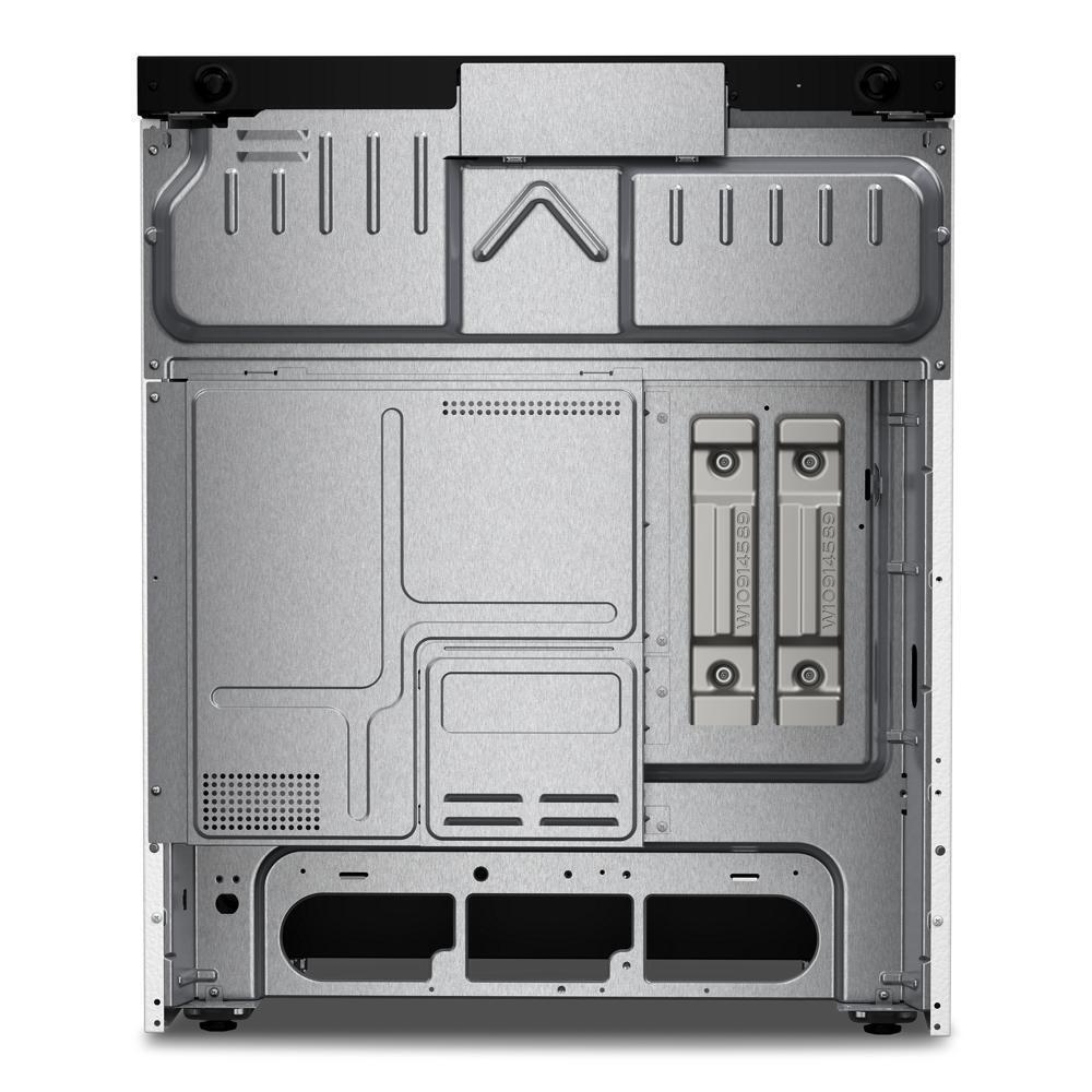 Whirlpool WSES5030SW 30-inch Electric Smart Range with Air Cooking Technology