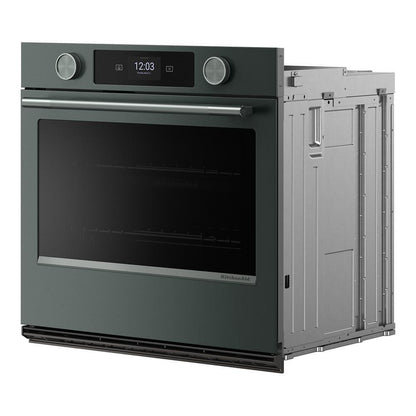 Kitchenaid KOES930SJP 30-inch Smart Electric Single Wall Oven with Intelligent Cooking Camera - Juniper