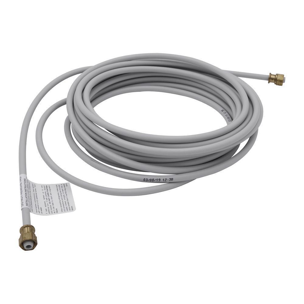 Kitchenaid W10267701RP Refrigerator Water Line Installation Kit, Gray, with 25' of PEX tubing and 1/4" fittings for ice and water hook up