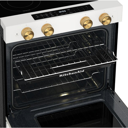 Kitchenaid KSES530SPL 5.3 Cu. Ft. Smart Slide-in Electric Range with Two Even-Heat™ Hyper Elements and Convection Cooking Modes