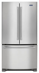 Maytag MFC2062FEZ 36- Inch Wide Counter Depth French Door Refrigerator - 20 Cu. Ft.