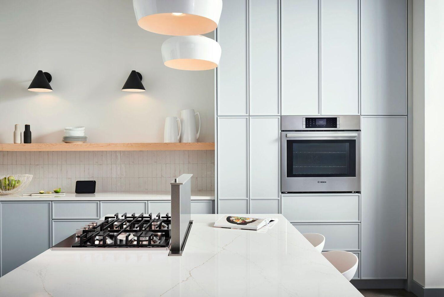 Bosch NGM5453UC 500 Series, Gas hob, Stainless steel