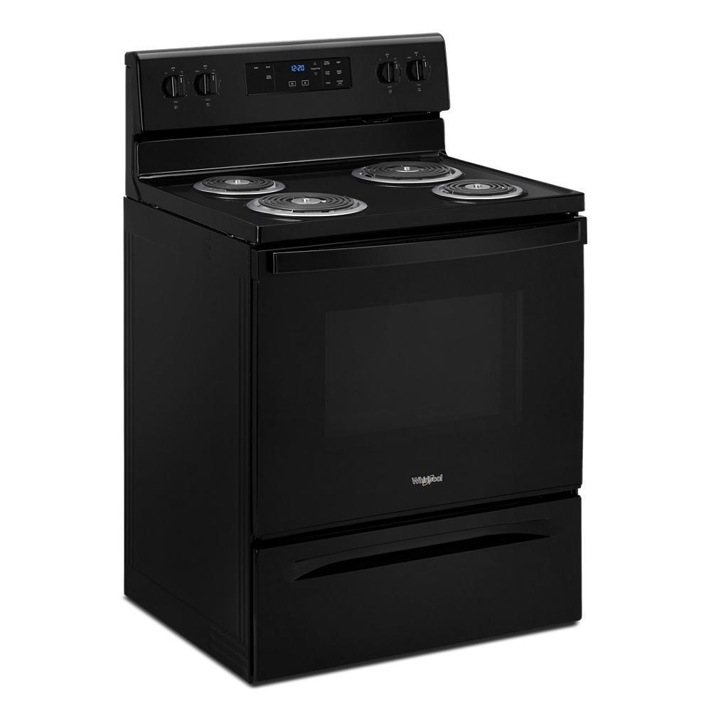 Whirlpool WFC150M0JB 4.8 cu. ft. Electric Range with Keep Warm setting