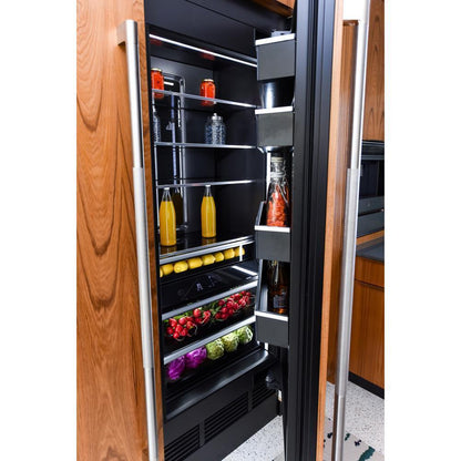 Kitchenaid W11220303 JennAir Rise-Style Built-In Column Refrigerator Handle Assembly - Stainless Steel for Various JBZFR and JBRFR Models