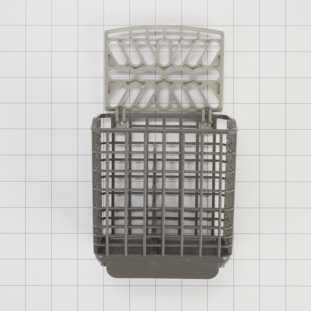 Maytag DISHEXTEND Dishwasher Silverware Basket Extension Kit (Grey/Blue) - Includes Six Light Item Clips, One Side Clip, and One Side Utensil Clip