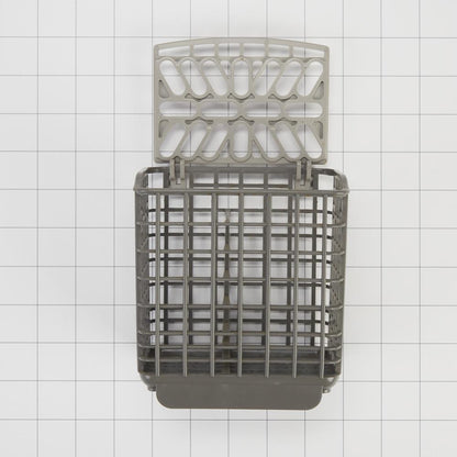 Maytag DISHEXTEND Dishwasher Silverware Basket Extension Kit (Grey/Blue) - Includes Six Light Item Clips, One Side Clip, and One Side Utensil Clip