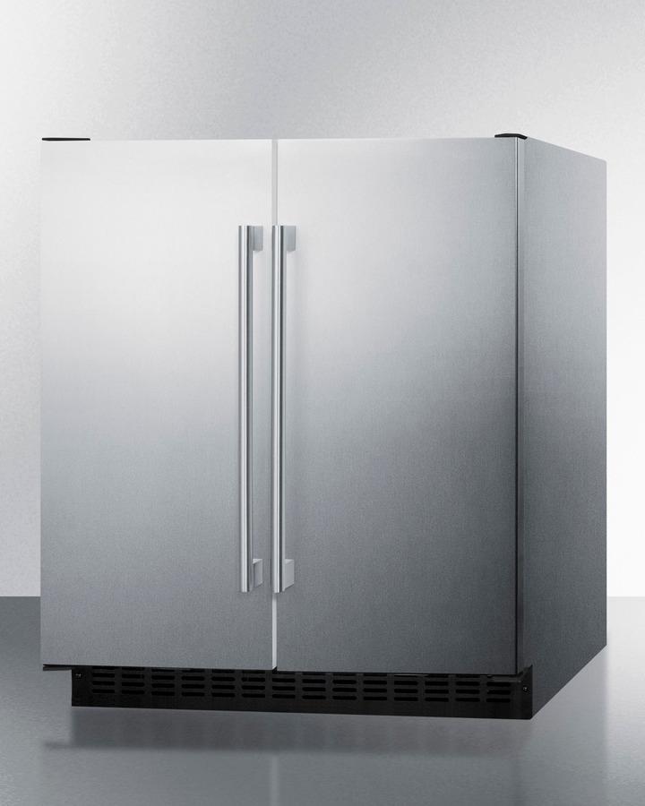 Summit FFRF3075WCSS 30" Wide Built-in Refrigerator-freezer