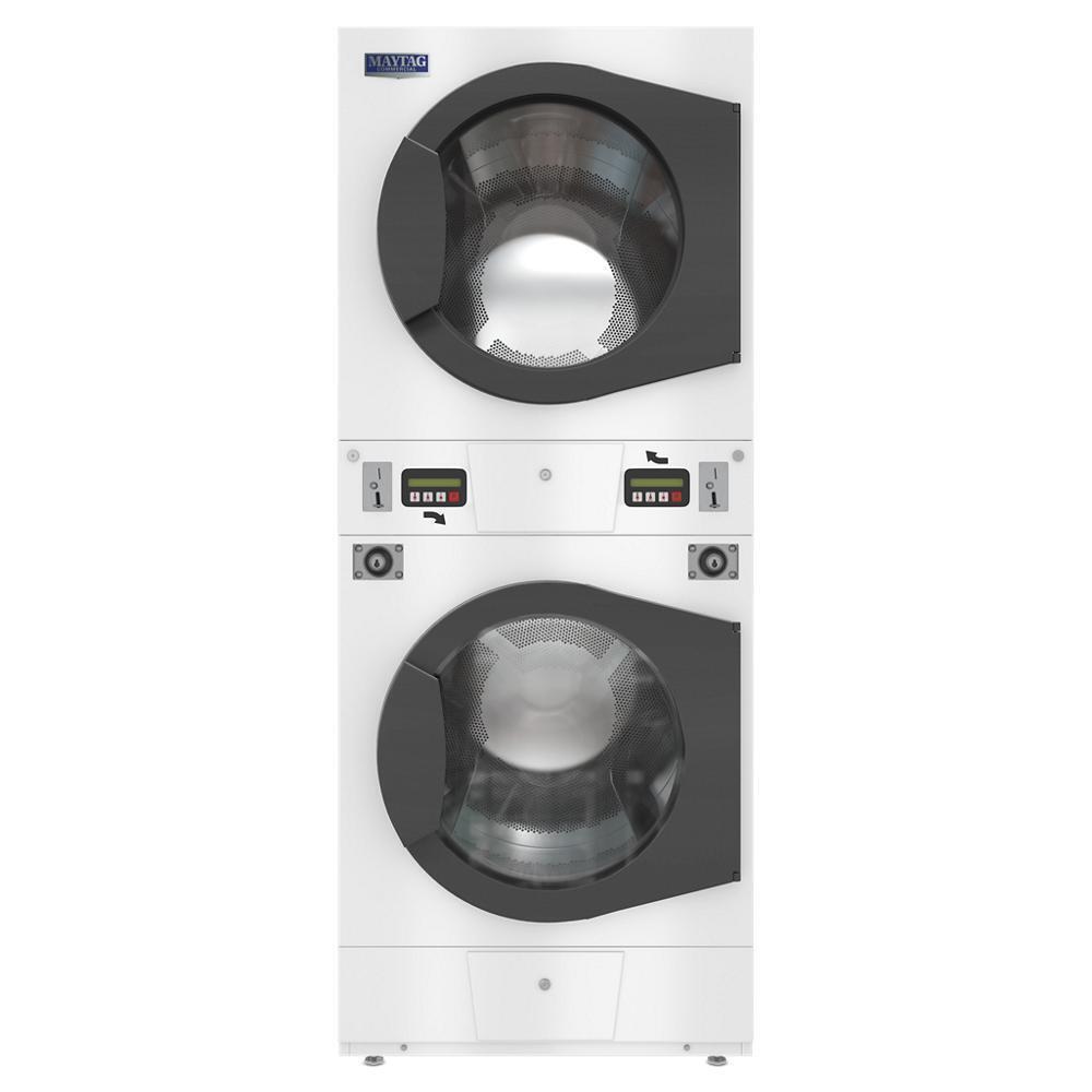 MLG36PDAWW Maytag Advantage Multi-Load Stack Dryer - 30lb Vended