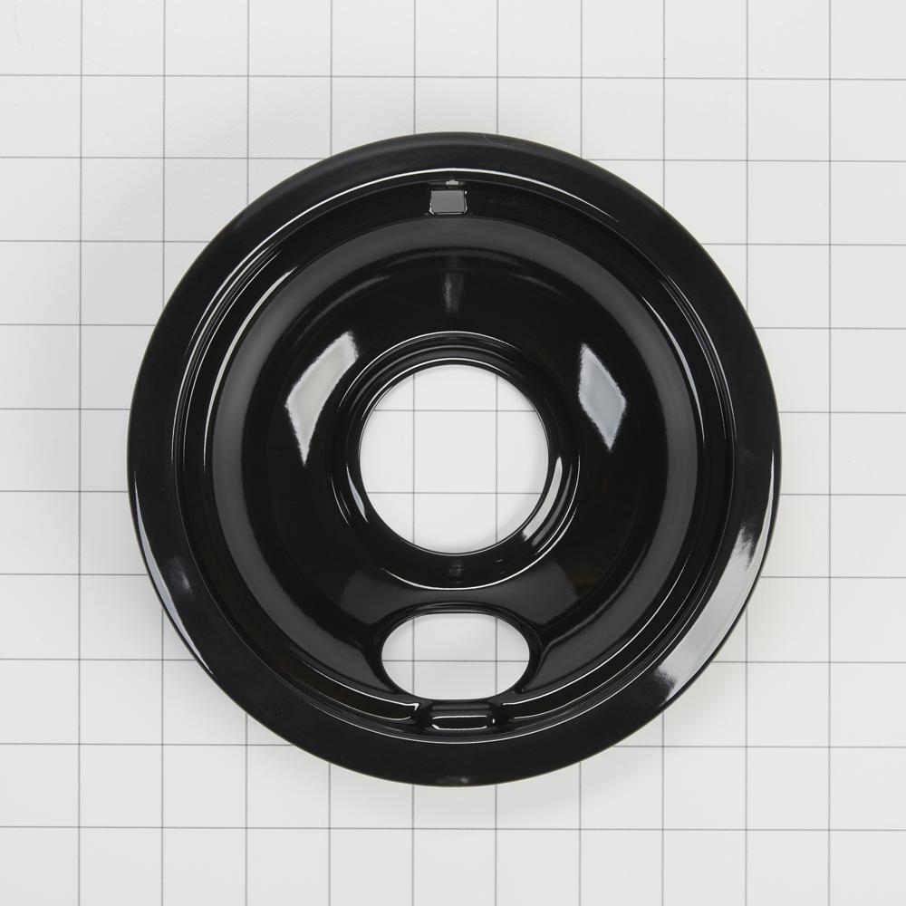 Maytag W10288051 Range Electric/Cooktop 4-Pack Round Drip Bowls (Two 6-IN and Two 8-IN) - Black for Non-Hinged, 2-Wire Plug Cooking Elements