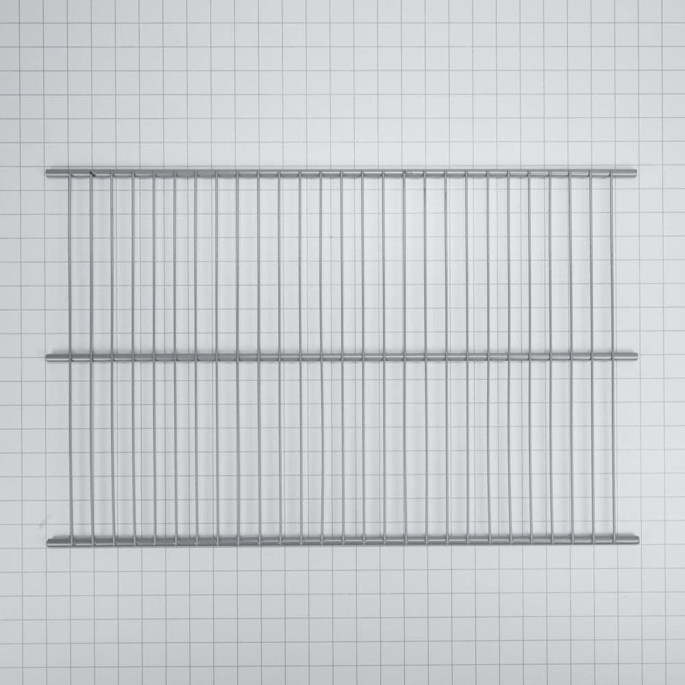 Kitchenaid W10838310 Heavy-Gauge Wire Refrigerator/Freezer Shelf (15.35-IN D x 24.65-IN W) for 17.8 cu. ft. Gladiator Freezer - Silver