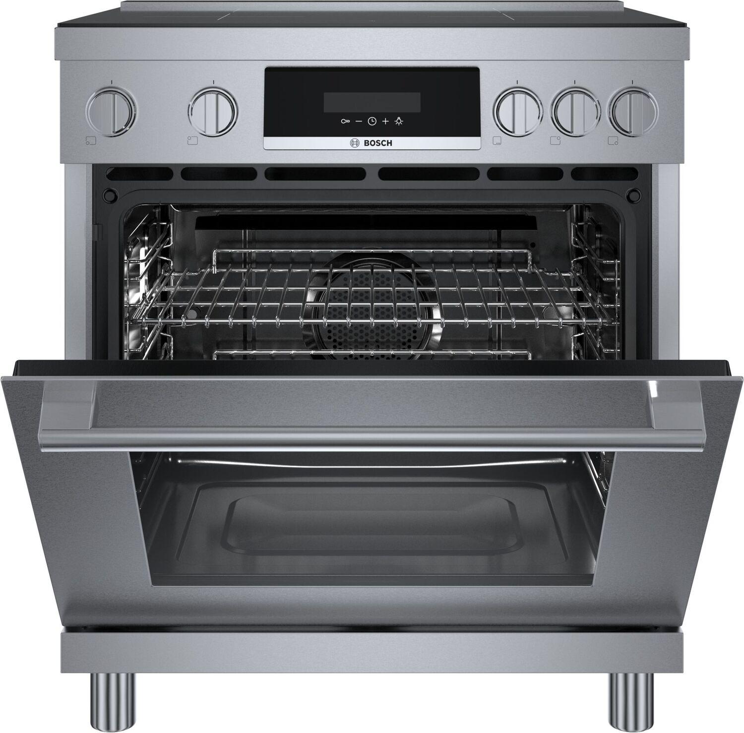 Bosch HIS8055U 800 Series Induction freestanding range Stainless Steel