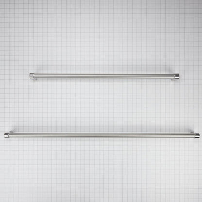 W10782874 KitchenAid® 30-IN Bottom Mount Refrigerator Handle Kit with Red Medallions for Panel-Ready Models