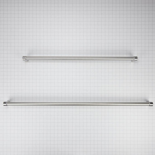 W10782874 KitchenAid® 30-IN Bottom Mount Refrigerator Handle Kit with Red Medallions for Panel-Ready Models