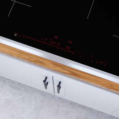 Bosch NIT8060SUC 800 Series Induction Cooktop 30" Black, surface mount with frame